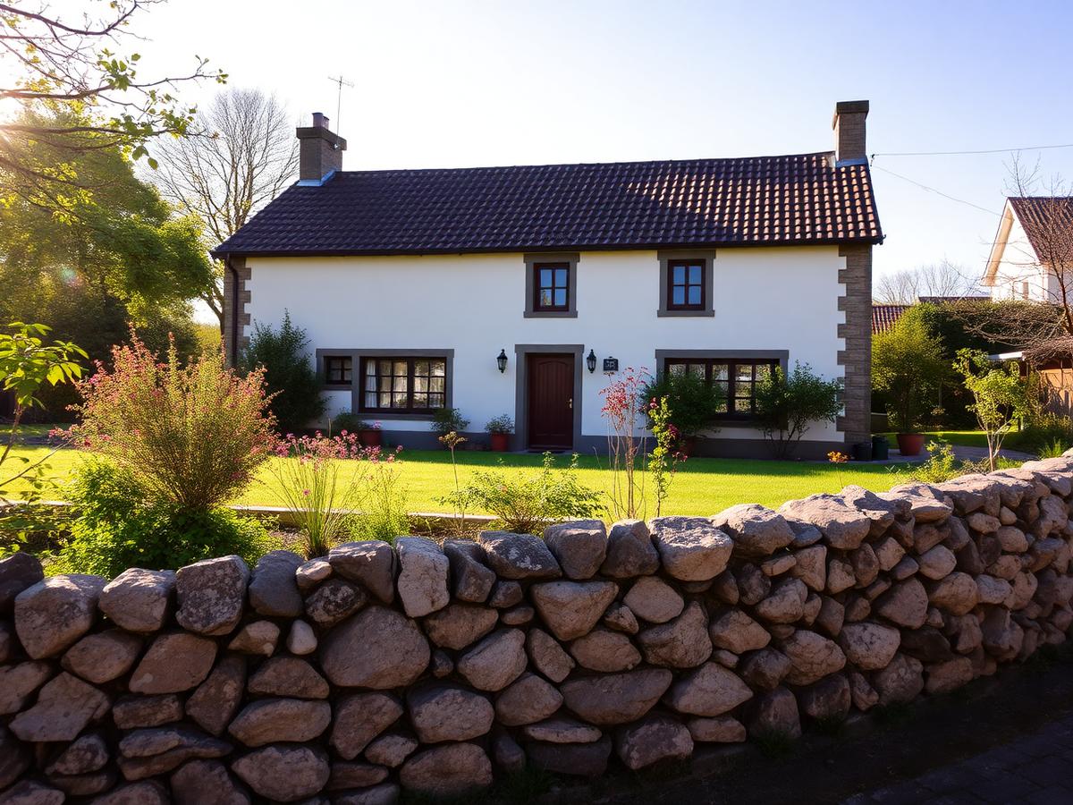 Casa de família com quintal no Minho